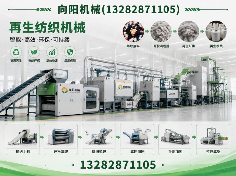 白银再生纺织机械展示图